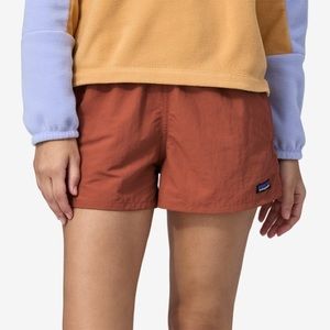 Patagonia Barely Baggies shorts 2.5” in rust red | Size M